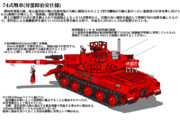 神務庁の74式戦車