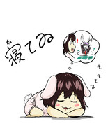 寝てゐ