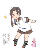 綾波『綾波、がんばりますね！』