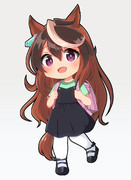 描けレース「ランドセルルナちゃん」