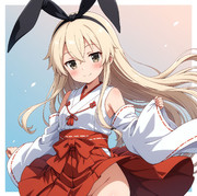 巫女風