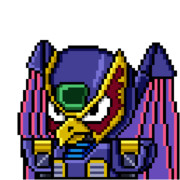 【ドット絵】ロックマンXのストーム・イーグリード(パワポケ風)