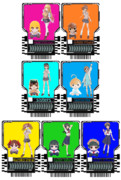 オリジナルライドケミーカード　とあるシリーズ