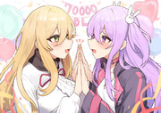 メメリスちゃんとティーナちゃん