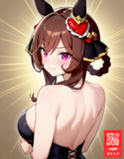 背中が美しすぎて後光がまぶしいジェンティルドンナ様