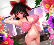 【霊夢ちゃん萌えリンク】わきぱいを お披露目するの…♡