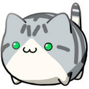 【素材】サバ白猫・緑目・マップ隠し・上からライティング【フリー素材処くらげや】