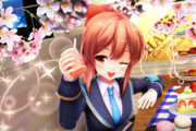 【かにフレ！】新年は めでたく カンパイ！