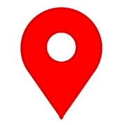 【素材】マップピン・赤【フリー素材処くらげや】