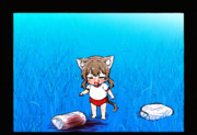 ブル猫が襲われている！ ブルピンチ！