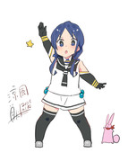 涼風『ちわっ！』