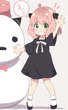 アーニャと雪だるま