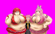 マキカナに挟まれるナツend