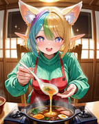 新妻さんとお鍋①