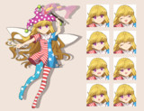 クラウンピース　立ち絵素材
