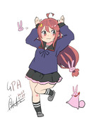 卯月『うー！ぴょん！』