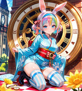 着物風アリスちゃん②