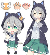 【仕事絵】オリキャラ立ち絵