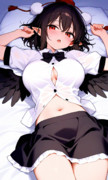 押し倒された文さん