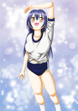 ダブルはみ出しブルマ海未ちゃん　25/1/18