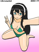 自撮り大淀さん