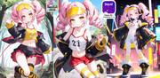 【AIイラスト】ボカロ版ついなちゃん再現試作