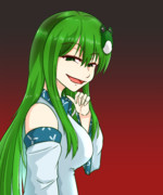 笑顔の早苗さん
