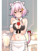 猫耳メイドビキニな多摩