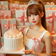 AI画像　さとうささら誕生祭2025