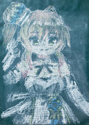 さとうささら×黒板アート