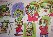 事務仕事(？)してふらふらなＳＤ不落さん(詰め合わせ)