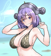 蛇柄ビキニレキシントン
