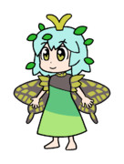 518 ぴちゅーんエタニティラルバ【東方Project 立ち絵素材 PNG】