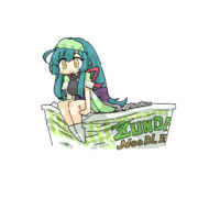 カップ麺の蓋押さえずんちゃん