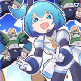 かわいいリコちゃんの絵