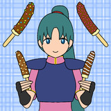 チョコバナナと少女