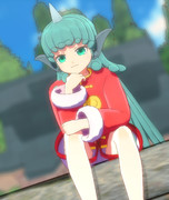 考えるあうんちゃん