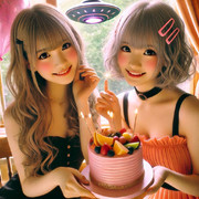 AI画像　IA・OИE誕生祭2025