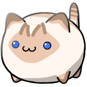 【素材】薄茶シャム猫・マップ隠し・上からライティング【フリー素材処くらげや】