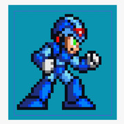 ドット絵「エックスGG改」  DBPW ロックマンX風