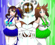 魔法ウマ娘ヘリオス&パーマー