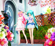 【今日のYYBルカさん】今日も 常春の世界の お庭へ…♡
