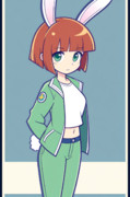 ウサギの女の子「ウェンディちゃん」