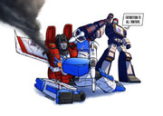 スタスクとサウンドウェーブ　スカイバウンド