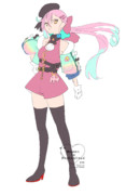 からふるななちゃん全体ラフ