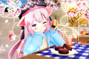 【今日のきさらぎちゃん】チョコパイ あま～い♡