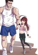 さすがに距離近すぎ球磨ちゃん①