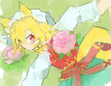薔薇とリランちゃん