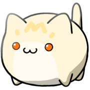 【素材】クリーム色猫・マップ隠し・上からライティング【フリー素材処くらげや】