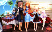 【今日のレア様】おみあしさん集まるバレンタインパーティ♪